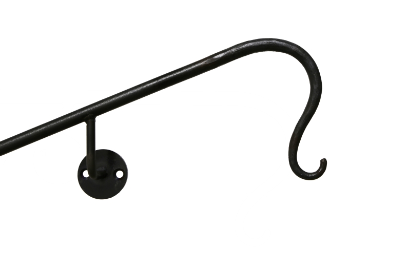 Handlauf mit einem ausgeschmiedetem Ende