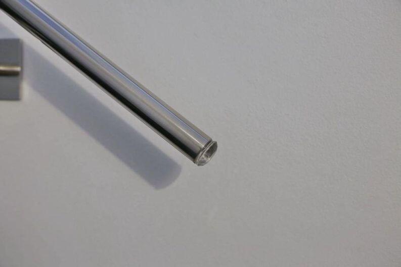 Handlauf mit Glas Diamanten