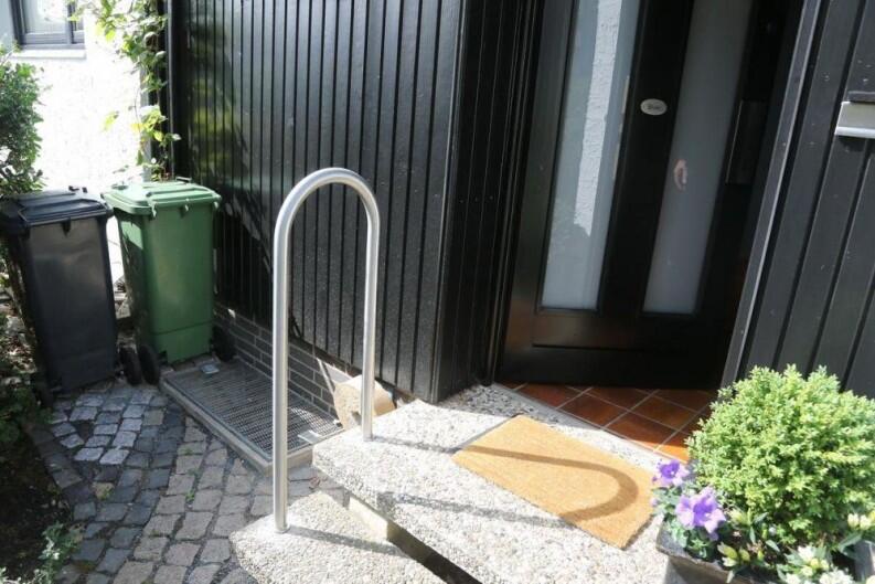 Geländer Bügel aus Edelstahl