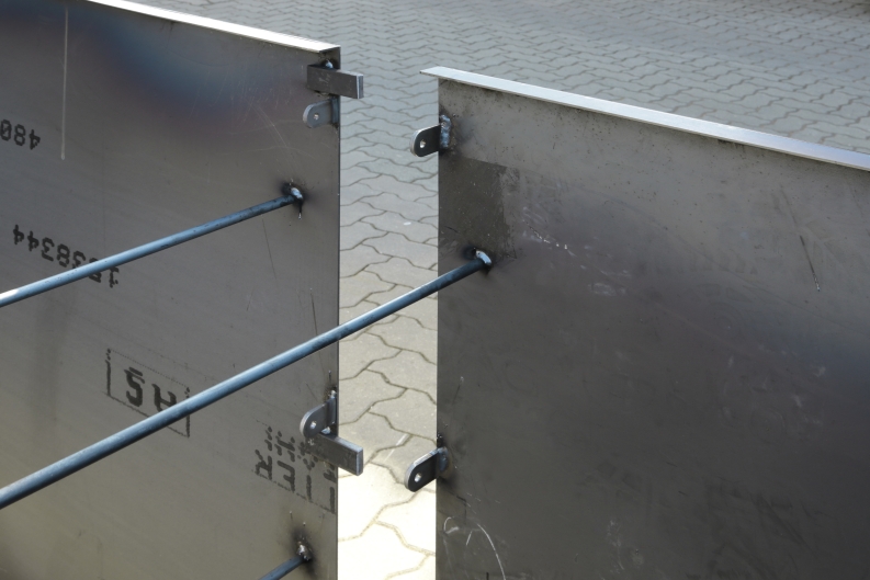 Hochbeet aus Corten Stahl