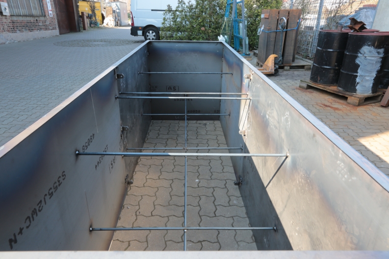 Hochbeet aus Corten Stahl