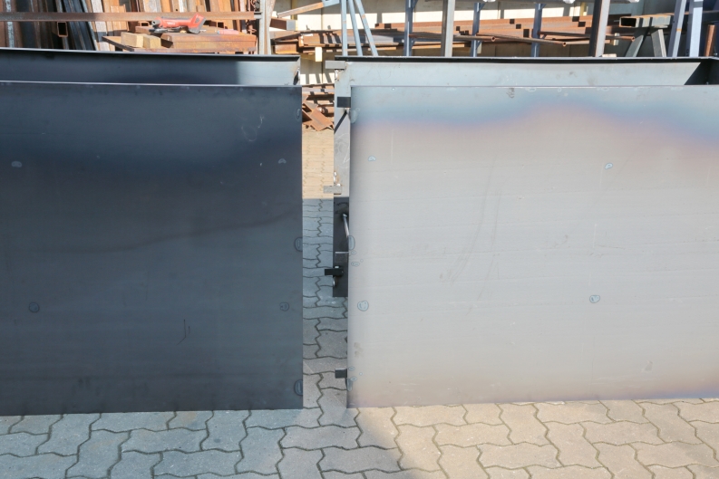 Hochbeet aus Corten Stahl