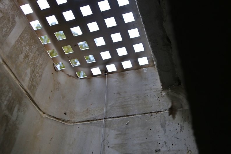 Lichtschachtabdeckung aus 4 mm Edelstahl