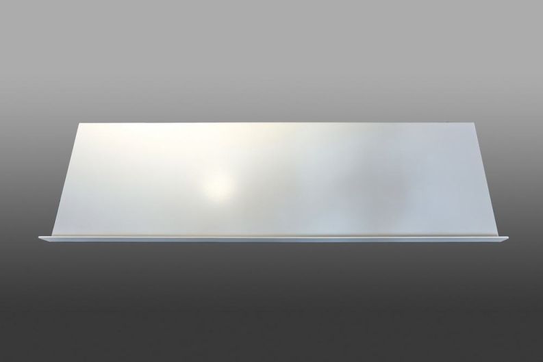 Design Prospekthalter aus lackiertem Stahl, 120cm