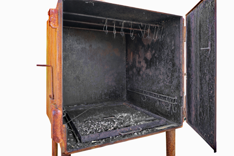 Räucherofen aus 3 mm Blech