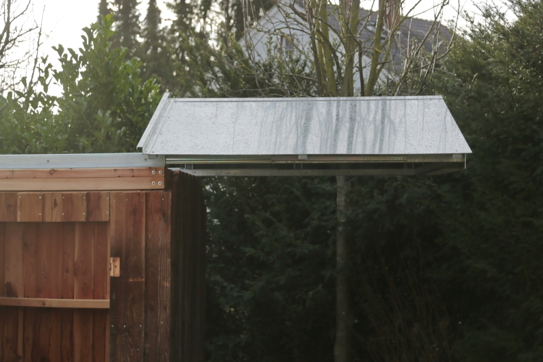 Rolldach für Sternwarte ohne Stützen