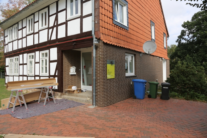 bedrucktes Glasschild