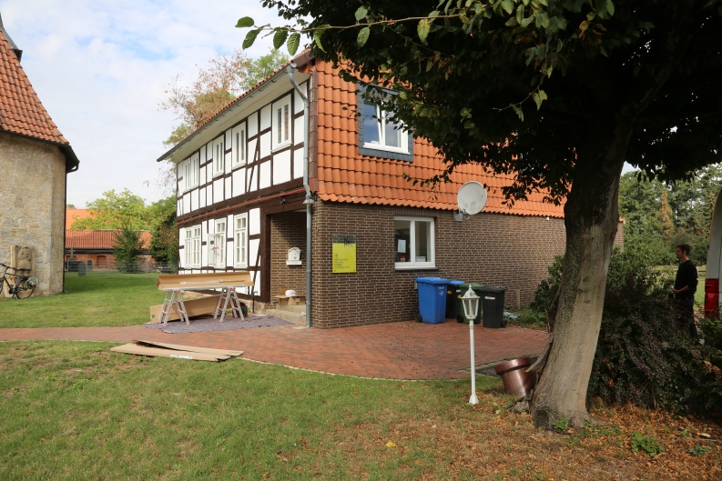 bedrucktes Glasschild