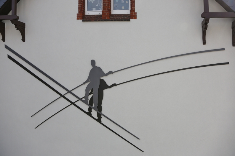 Seilläufer aus Edelstahl