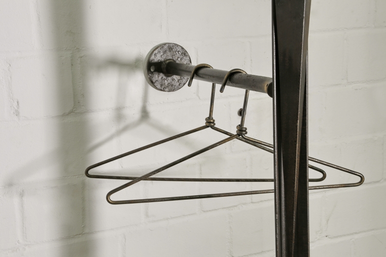 Garderobe geschmiedet