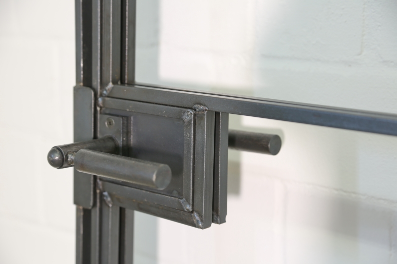 Tür im Industrie Loft Look