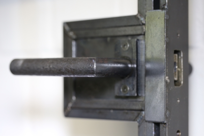 geschmiedeter Griff im Industrie Loft Look
