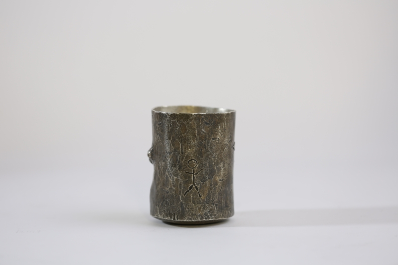 Becher aus Feinsilber