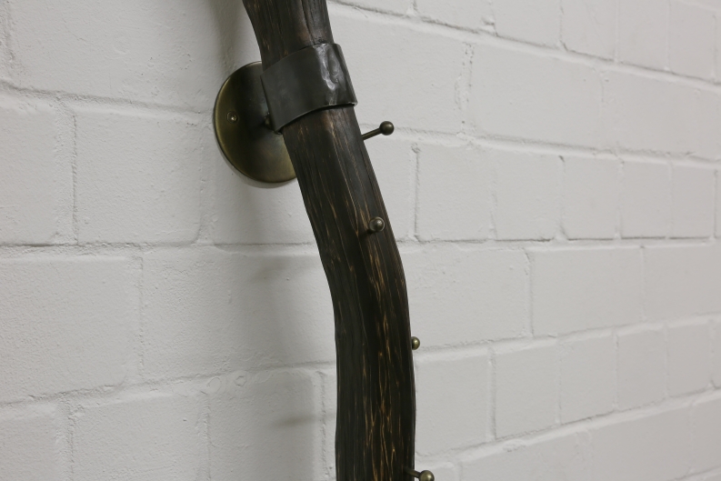 wandhängende Garderobe