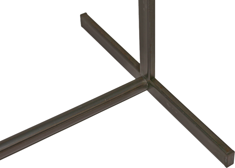 Garderobe aus Stahl, Breite 123 cm