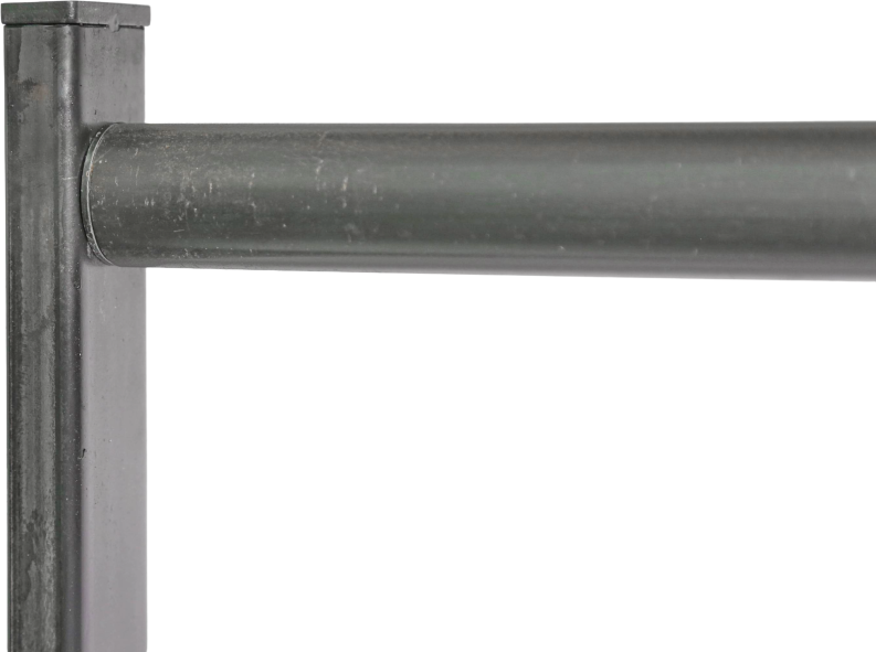 Garderobe aus Stahl, Breite 123 cm