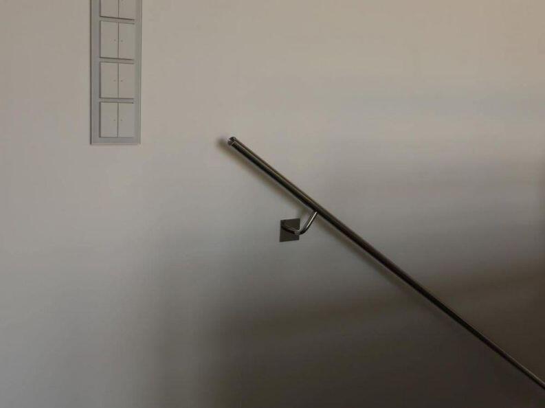 Handlauf mit Glas Diamanten