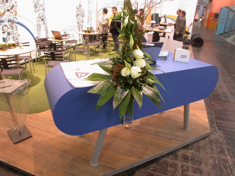 Messestand für Ordat GmbH auf der CeBit 2007