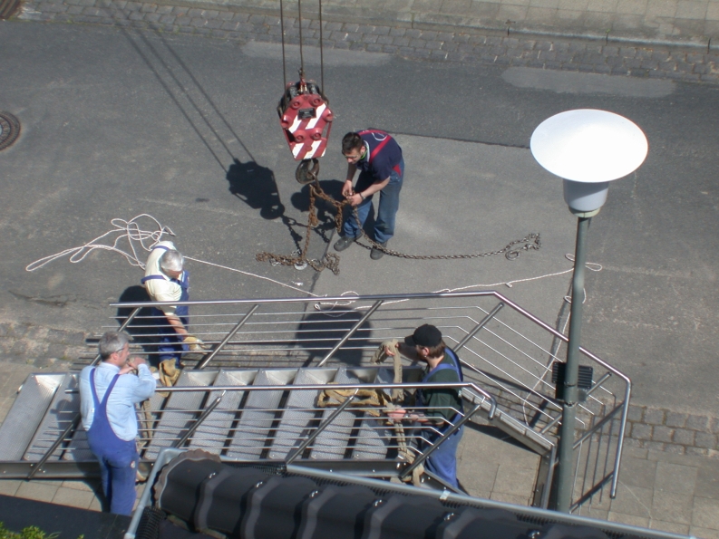 Montage Geländer und Terrassengeländer aus Edelstahl