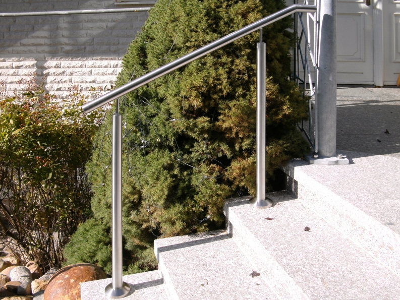 Treppengeländer mit LED