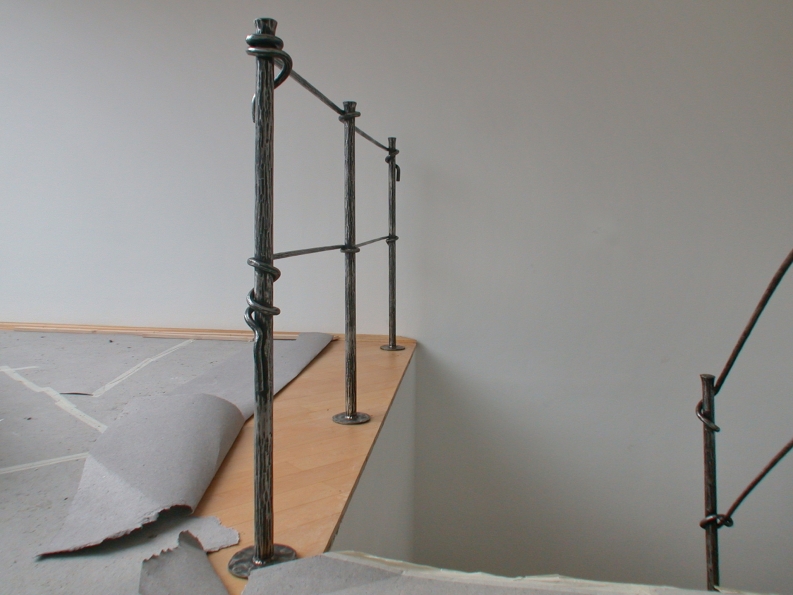 Geländer Edelstahl geschmiedet