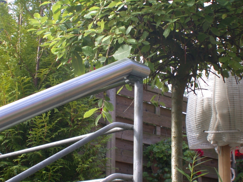 Handlauf aus Edelstah