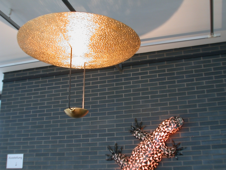 Echse hinterleuchtet