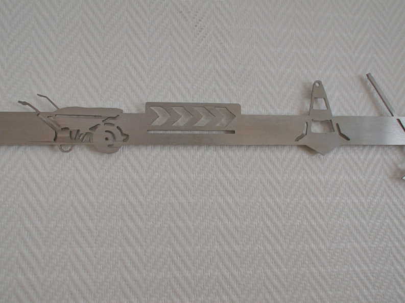 Magnet Pinnleiste aus Edelstahl