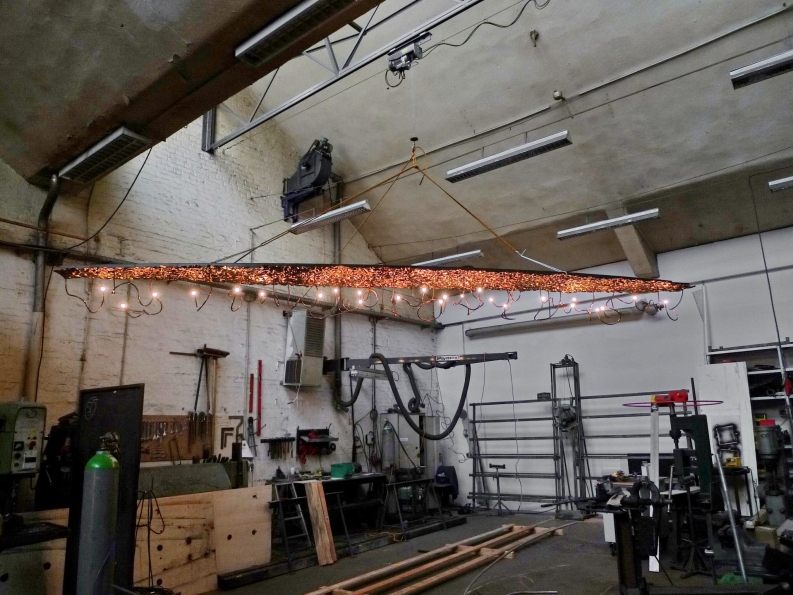 Sonderleuchte für einen Supermarkt