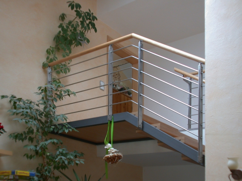 Treppe und Geländer