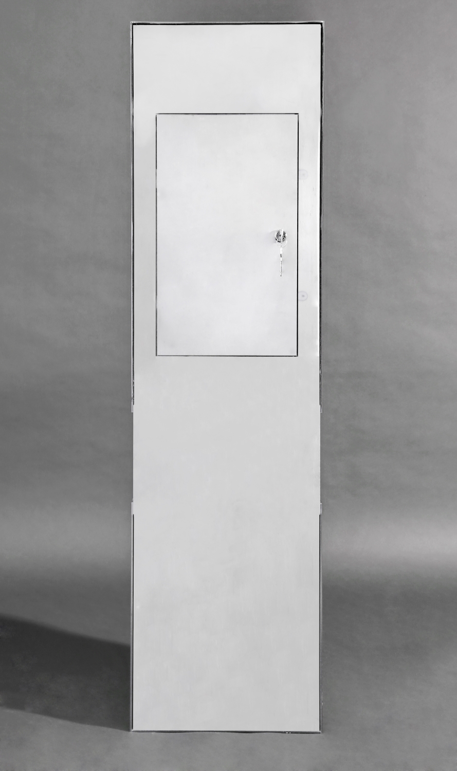 Freistehender Briefkasten aus Cortenstahl