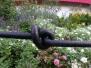 Kniegitter mit Knoten für Mullewapp im Zoo Hannover
