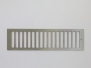 Lüftungsrost aus 3 mm Edelstahl