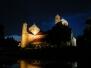 Anstrahlung des Weltkulturerbe Michaeliskirche in Hildesheim