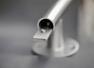 teilbare, wandhängende Edelstahl Garderobe