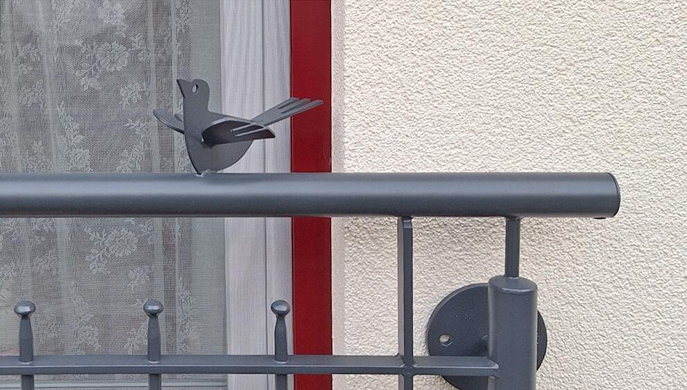 geschmiedeter franz. Balkon