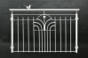 Französischer Balkon mit Vogel