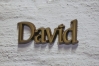 Der Name David hat unter anderem auch die Bedeutung "der Liebling ".