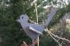Tierskulptur "Vogel" aus gelasertem Stahl